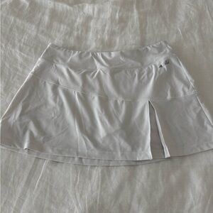 Women's White Athletic Skort